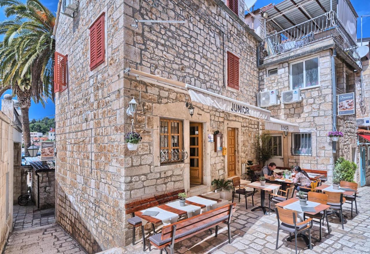 Deluxe Dreamy Room In The Center Of Hvar With Sea View Hvar Town Luaran gambar